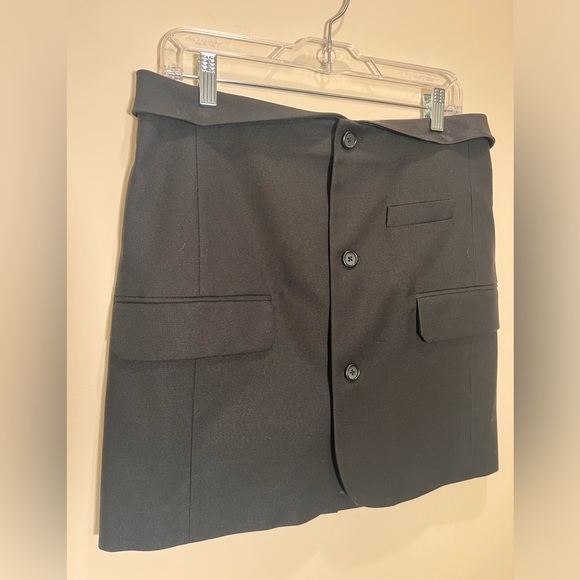 Helmet Lang sz 10 Black Blazer Skirt - Picture 4 of 8